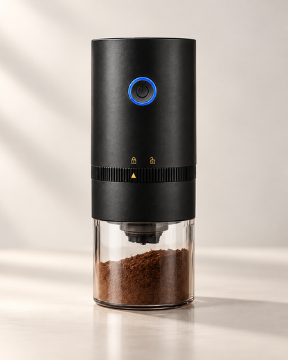 MAT Café Electric Coffee Grinder included in Complete Brew Set